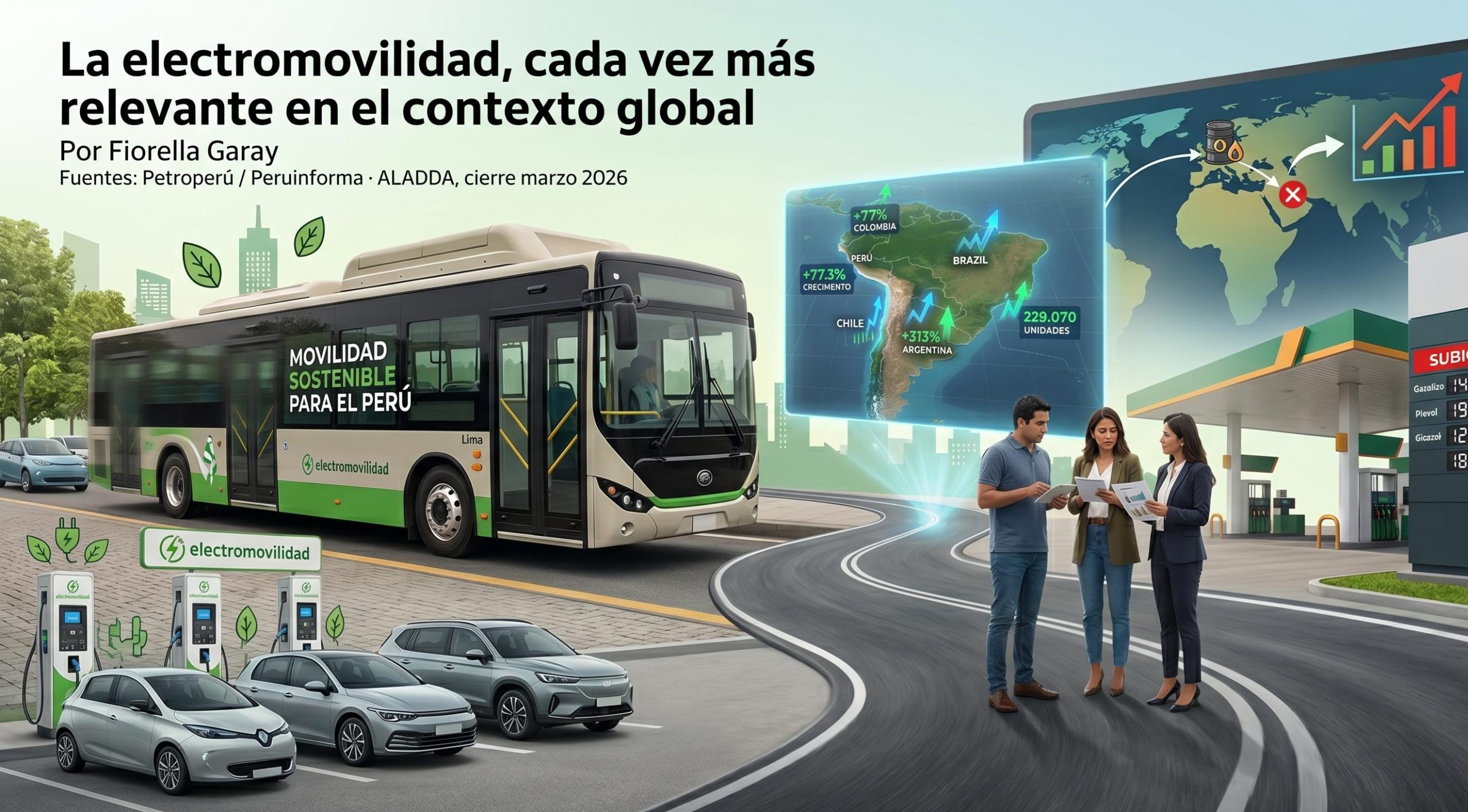 Columna de Opinión: La electromovilidad, cada vez más relevante en el contexto global